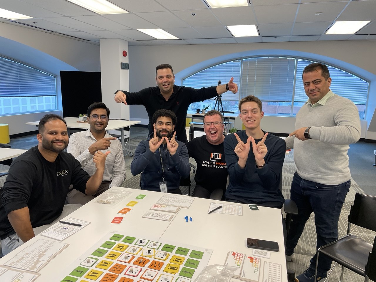 Startup strategy game with the cohort