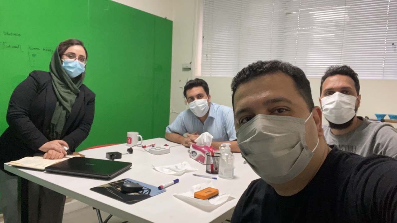 Team working session