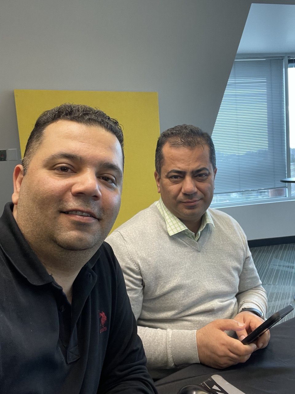 Working session with Masoud